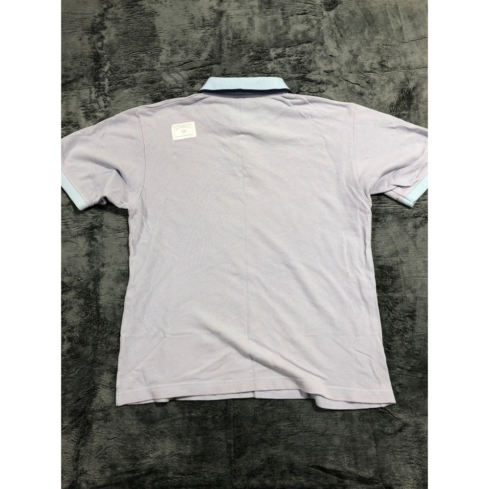 Unionbay‎ Polo Shirt Kids Medium Purple Floral Hibiscus Short Sleeve Cotton - Picture 4 of 9